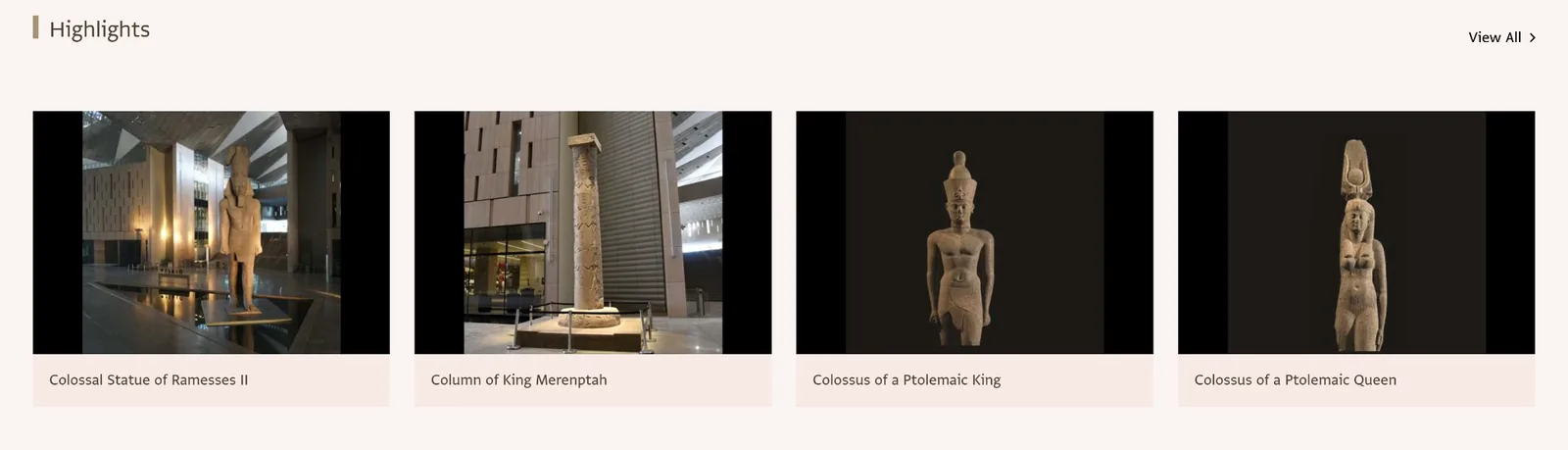 Grand Egyptian Museum highlights collection preview